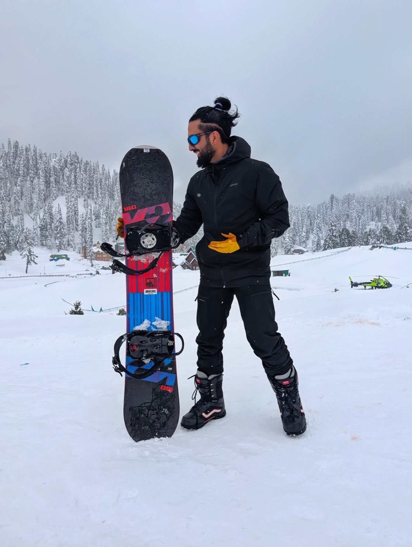 snowboarding